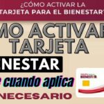 ¿Cómo activar la tarjeta de bienestar para adultos mayores?