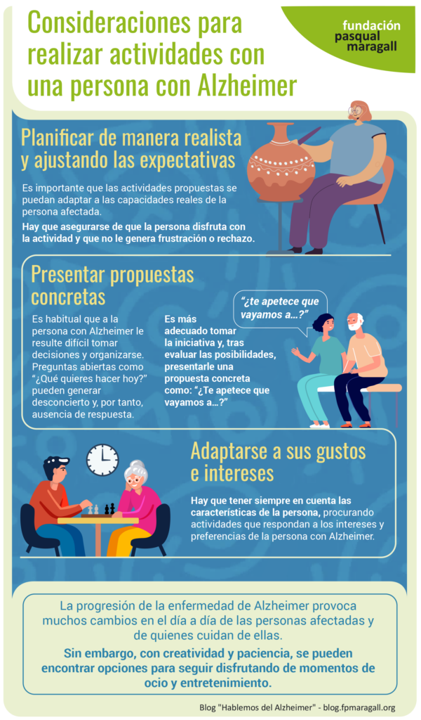 actividades para personas con alzheimer